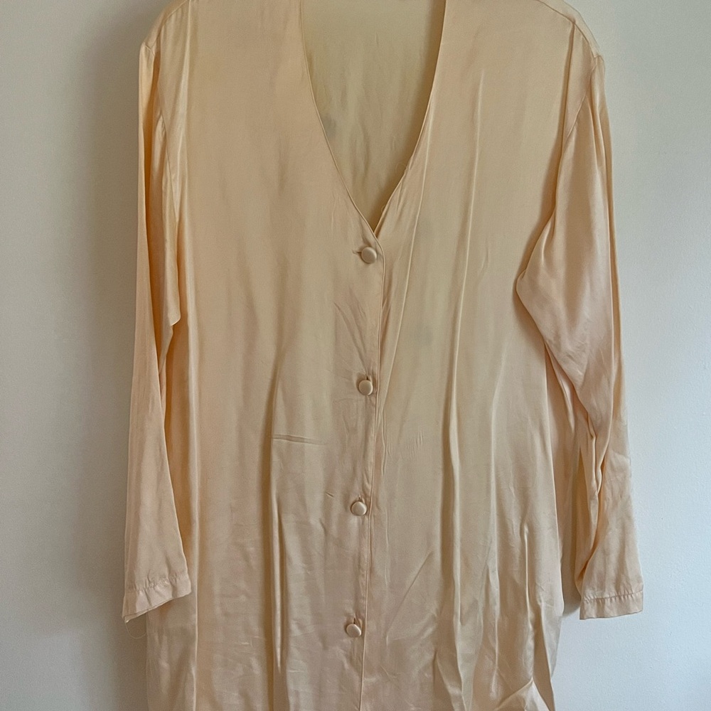 Victoria's Secret Cream Pajama Top